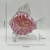 Crystal Fish | Showpiece | Home Decor | Red