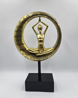 Yoga Pose Hands Up | Figurine | Meditation Decor | Golden