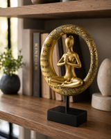 Yoga Buddha Folded Hands | Statue | Spiritual Decor | Classic