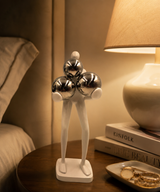 Balance & Harmony Art Sculpture | White