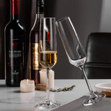 Elegant Toast Champagne Glass Set| Sparkling Wine | Celebration Glasses | Set of 6