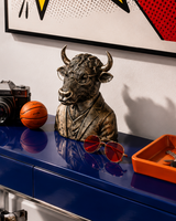 Half Bull Head | Sculpture | Decor Accent | Classic
