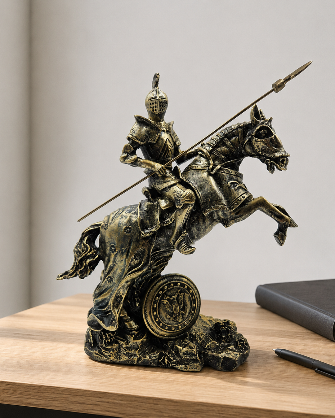 Warrior Large with Sword | Statue | Statement Decor | Golden