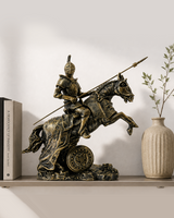 Warrior Large with Sword | Statue | Statement Decor | Golden