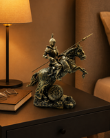 Warrior Large with Sword | Statue | Statement Decor | Golden