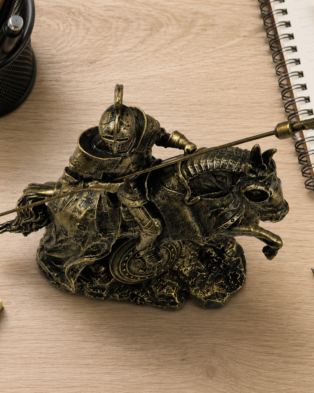 Warrior Large with Sword | Statue | Statement Decor | Golden
