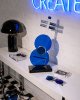 Crystal Guitar | Miniature | Decor Accent | Blue