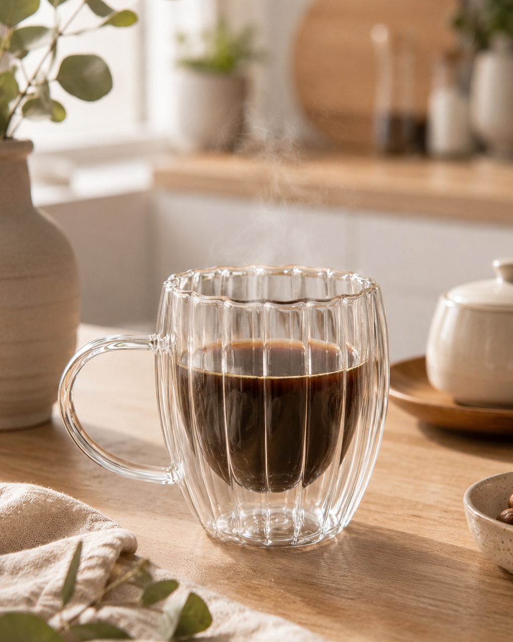 Double Wall Mug | Glassware | Beverage Use | Premium
