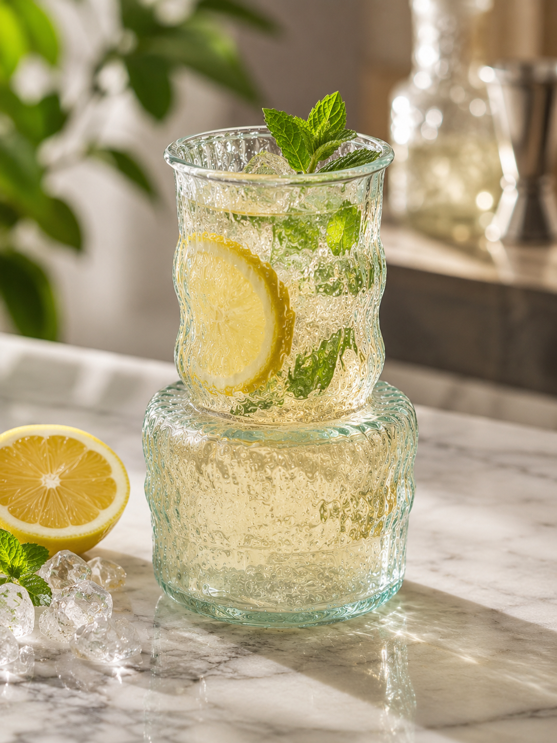 Beaker Glass | Premium Laboratory-Style Glassware for Cocktails, Mocktails & Cold Beverages