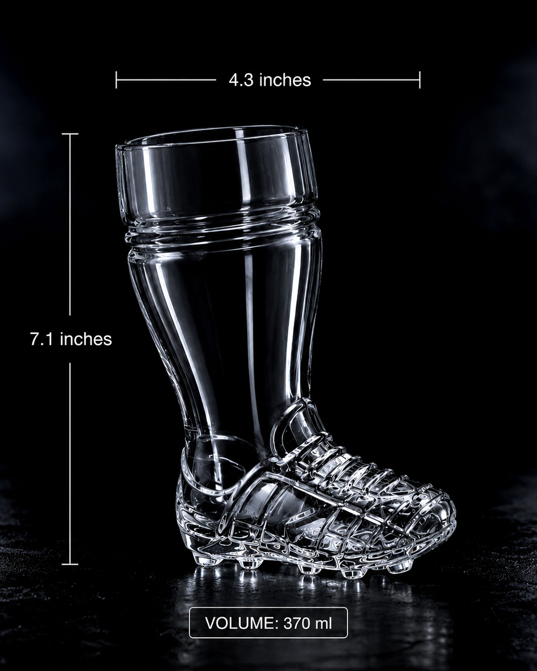 Boot Beer Glass 0.3 | Glassware | Sports Use | Football