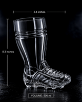 Boot Beer Glass 0.5 | Glassware | Sports Use | Football