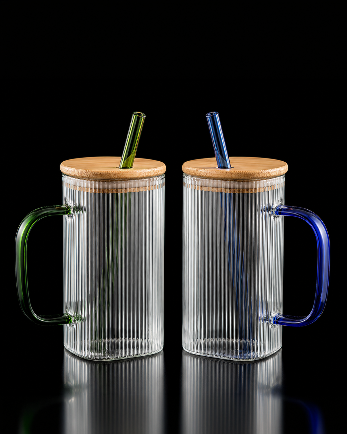 Straw Mug Set | Glassware | Beverage Use | Set