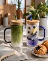 Straw Mug Set | Glassware | Beverage Use | Set