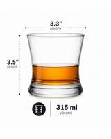 DOF Tumbler Set | Glassware | Bar Use | Premium