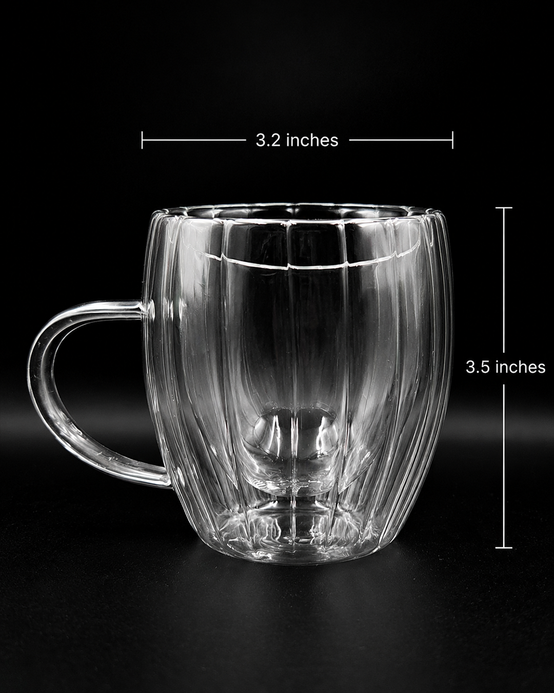 Double Wall Mug | Glassware | Beverage Use | Premium