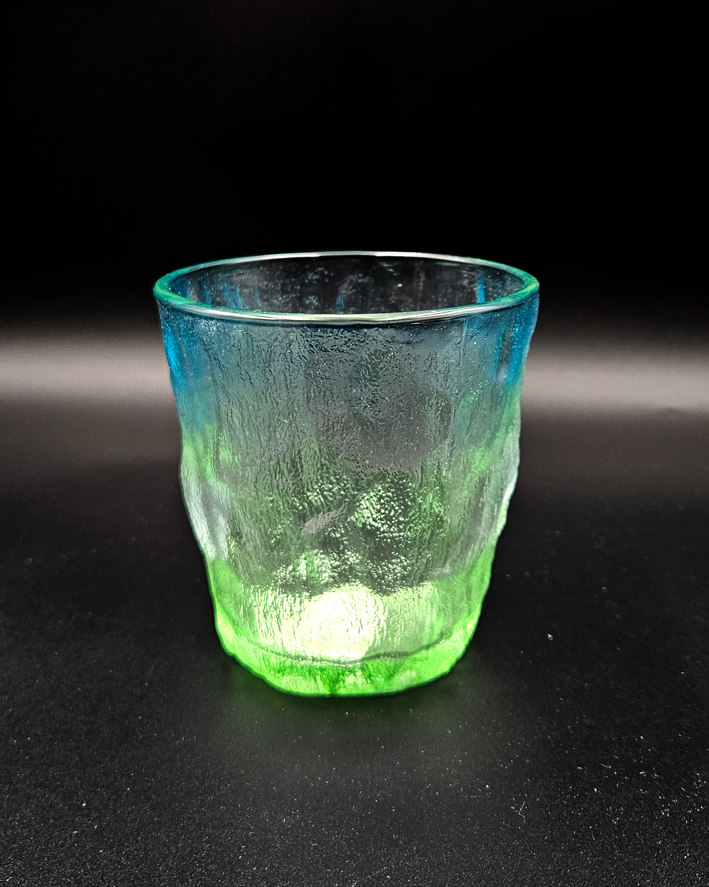 Water Glass | Glassware | Daily Use | Blue Green