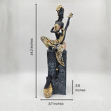 Girl with Guitar | Figurine | Artistic Decor | Left