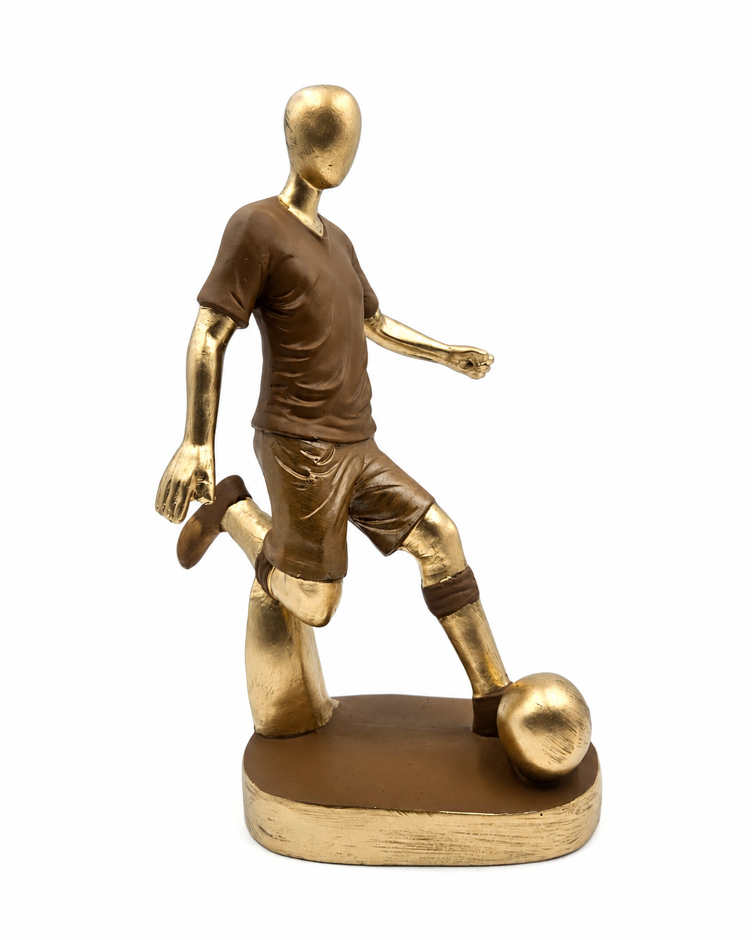Football Player | Figurine | Sports Decor | Brown