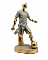 Football Player | Figurine | Sports Decor | Cream