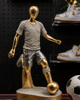 Football Player | Figurine | Sports Decor | Cream