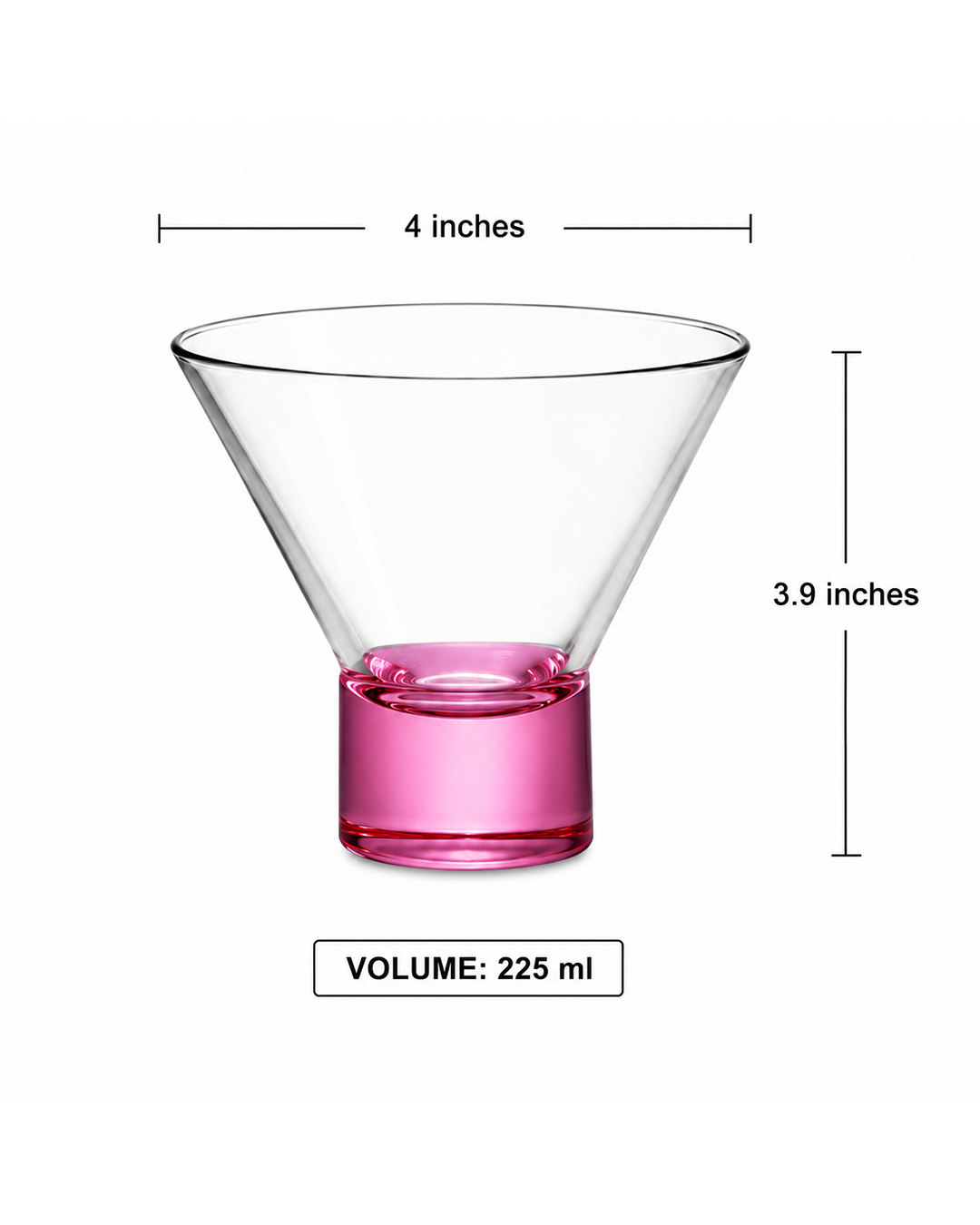 Martini Tumbler | Glassware | Bar Use | Set