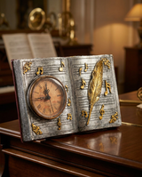 Book with Watch | Showpiece | Study Decor | Classic