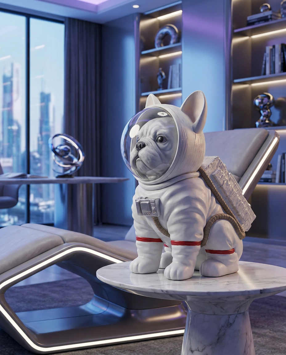 Astronaut | Figurine | Space Decor | White
