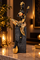 Girl with Guitar | Figurine | Artistic Decor | Left