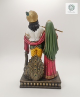 Radha Krishna | Idol Set | Spiritual Decor | Multicolor