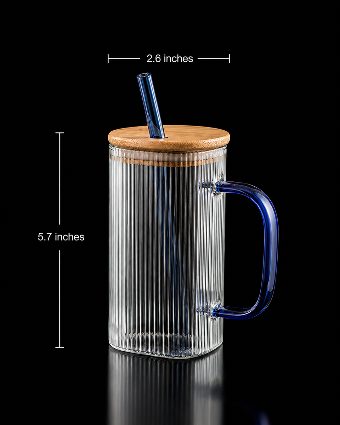 Straw Mug Set | Glassware | Beverage Use | Set