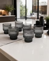 Water Glass | Glassware | Premium Use | Black