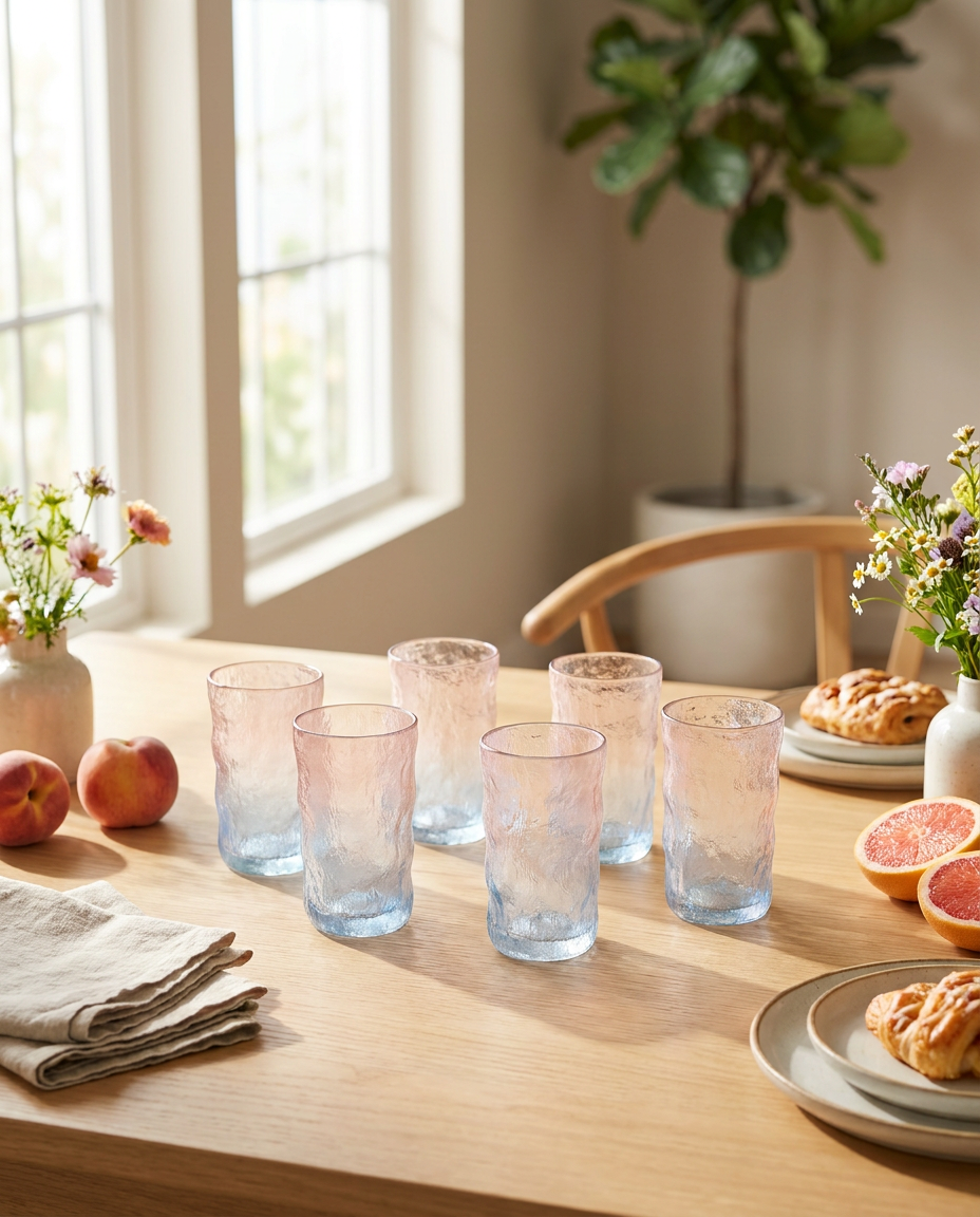 Water Glass Long | Glassware | Daily Use | Opaque