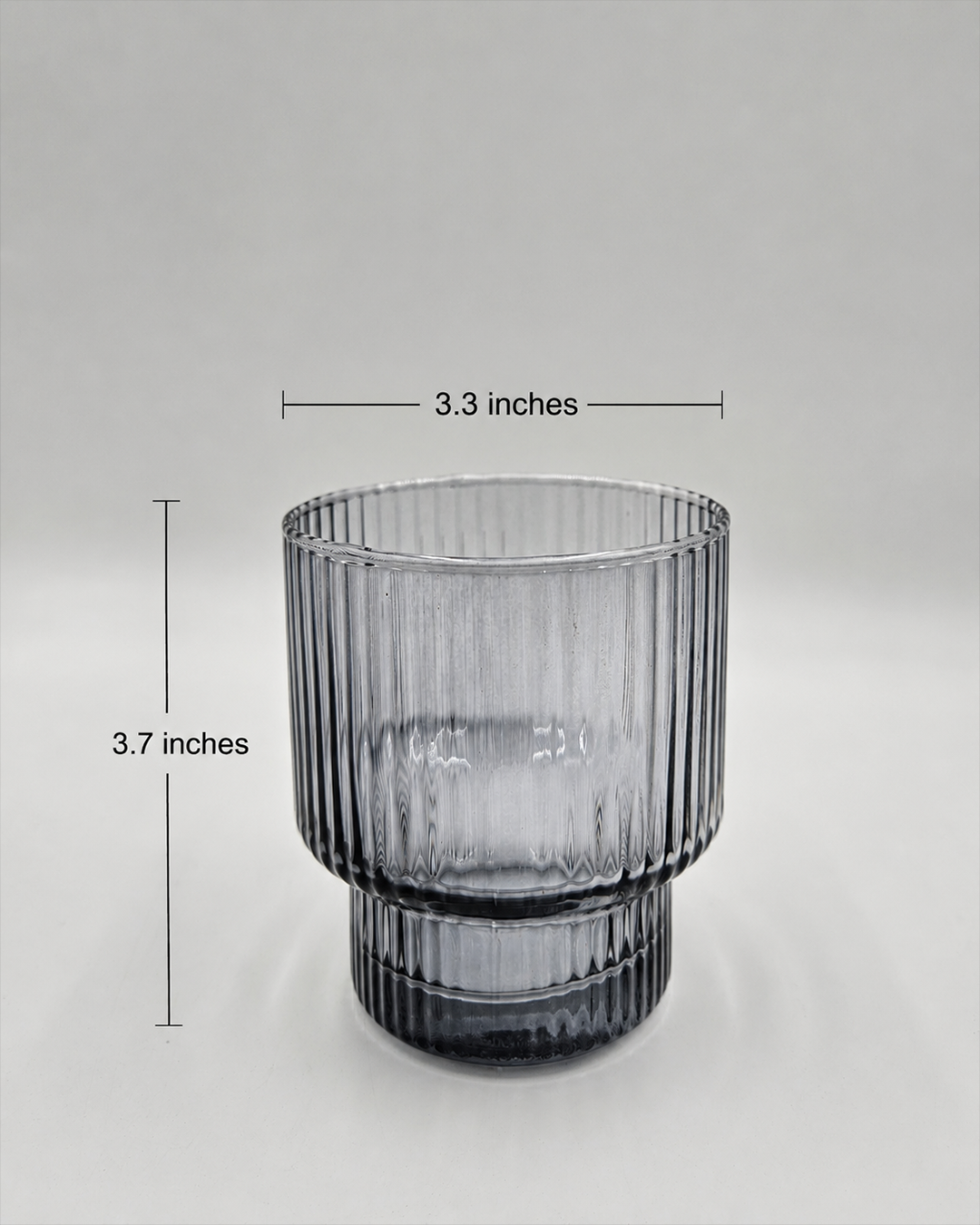 Water Glass | Glassware | Premium Use | Black