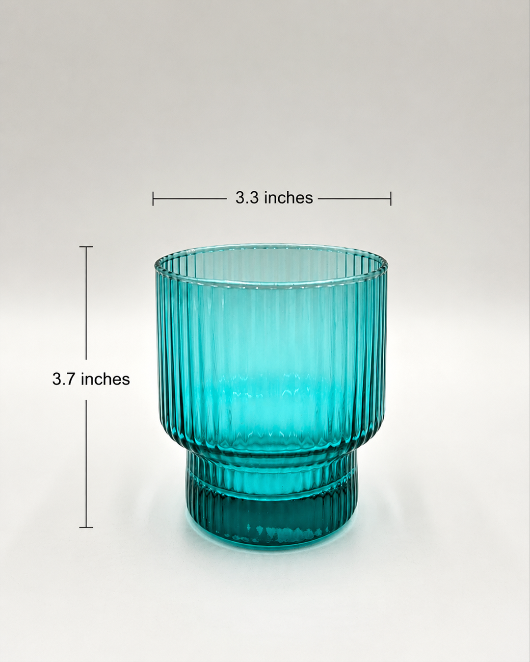 Water Glass | Glassware | Premium Use | Green