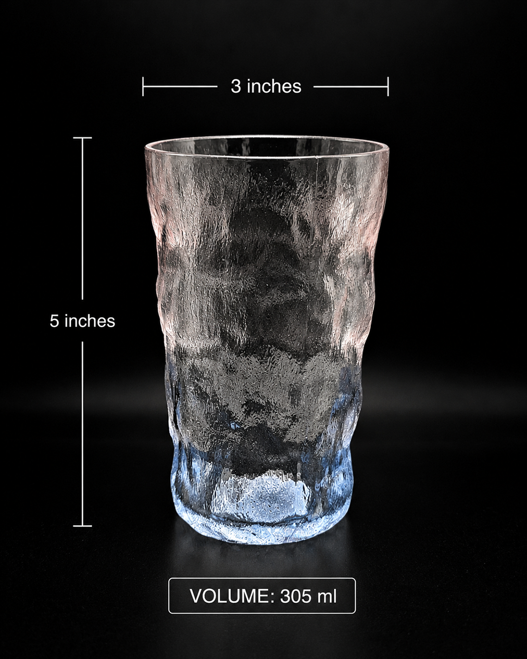 Water Glass Long | Glassware | Daily Use | Opaque
