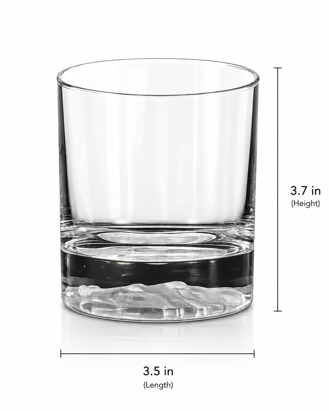 Crystal Whiskey Glass Lion | Glassware | Bar Use | Premium