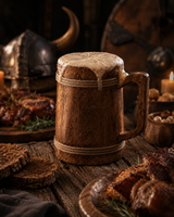 Wooden Beer Mug | Glassware | Rustic Use | Classic