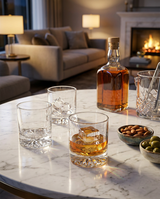Whiskey Glass Spiral | Glassware | Bar Use | Premium