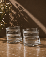 Spinning Whiskey Glass Set - 360°|Designer Bar Glasses| Set of 6